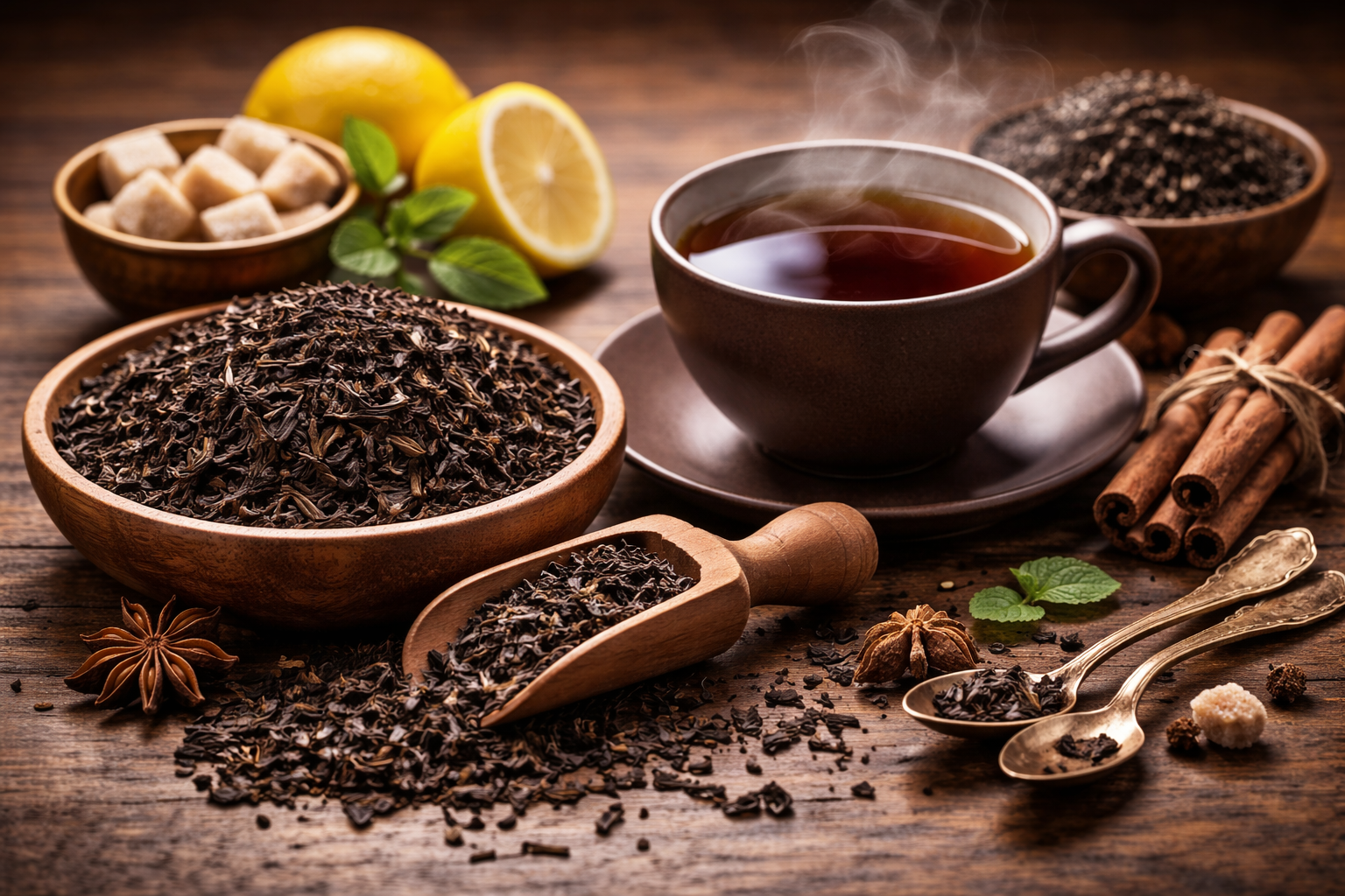 Schwarzer Tee – kräftig & klassisch