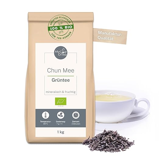 Chun Mee Hochwertiger Bio Grüntee