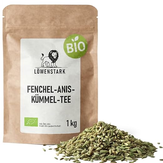 Löwenstark – Fenchel-Anis-Kümmel-Tee BIO