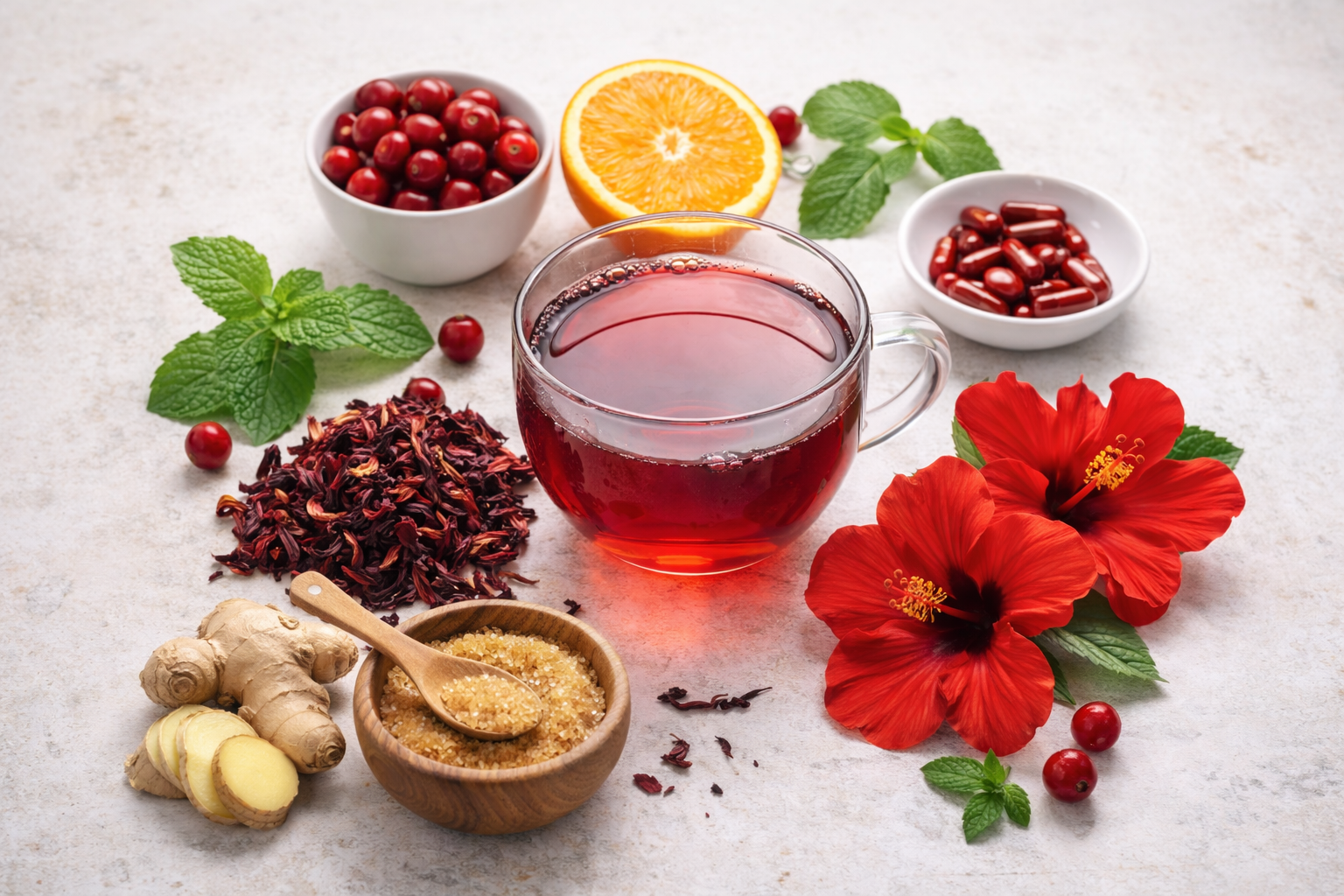 Hibiskustee Inhaltsstoffe